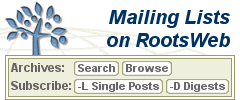 Mailing Lists On RootsWeb